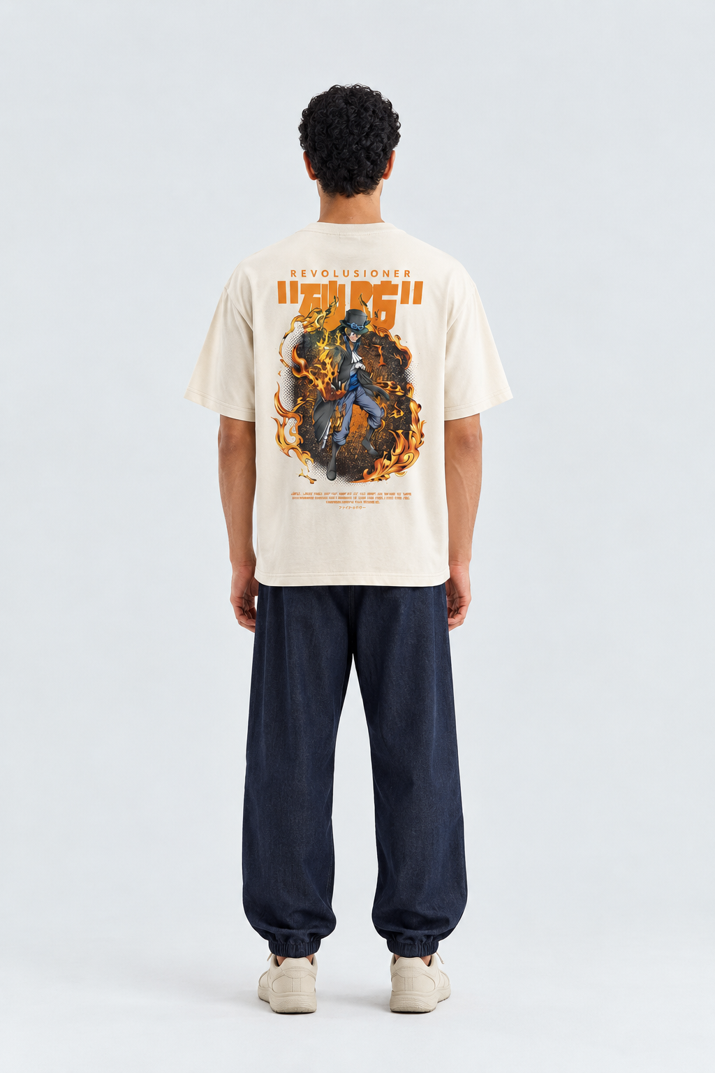 One Piece Sabo T-Shirt Neon Crix