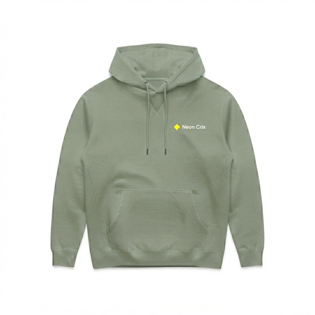 Neon Crix Plain Oversized Hoodies Neon Crix