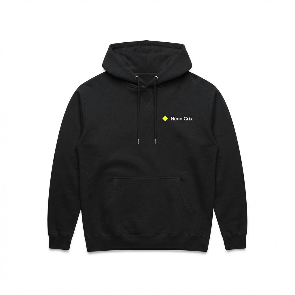 Neon Crix Plain Oversized Hoodies Neon Crix