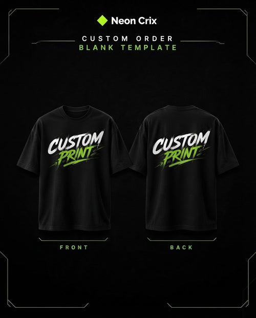 Custom T shirt Neon Crix