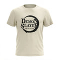 Demon Slayer Hashira Ensemble Cream Graphic T-Shirt animeclothingmania