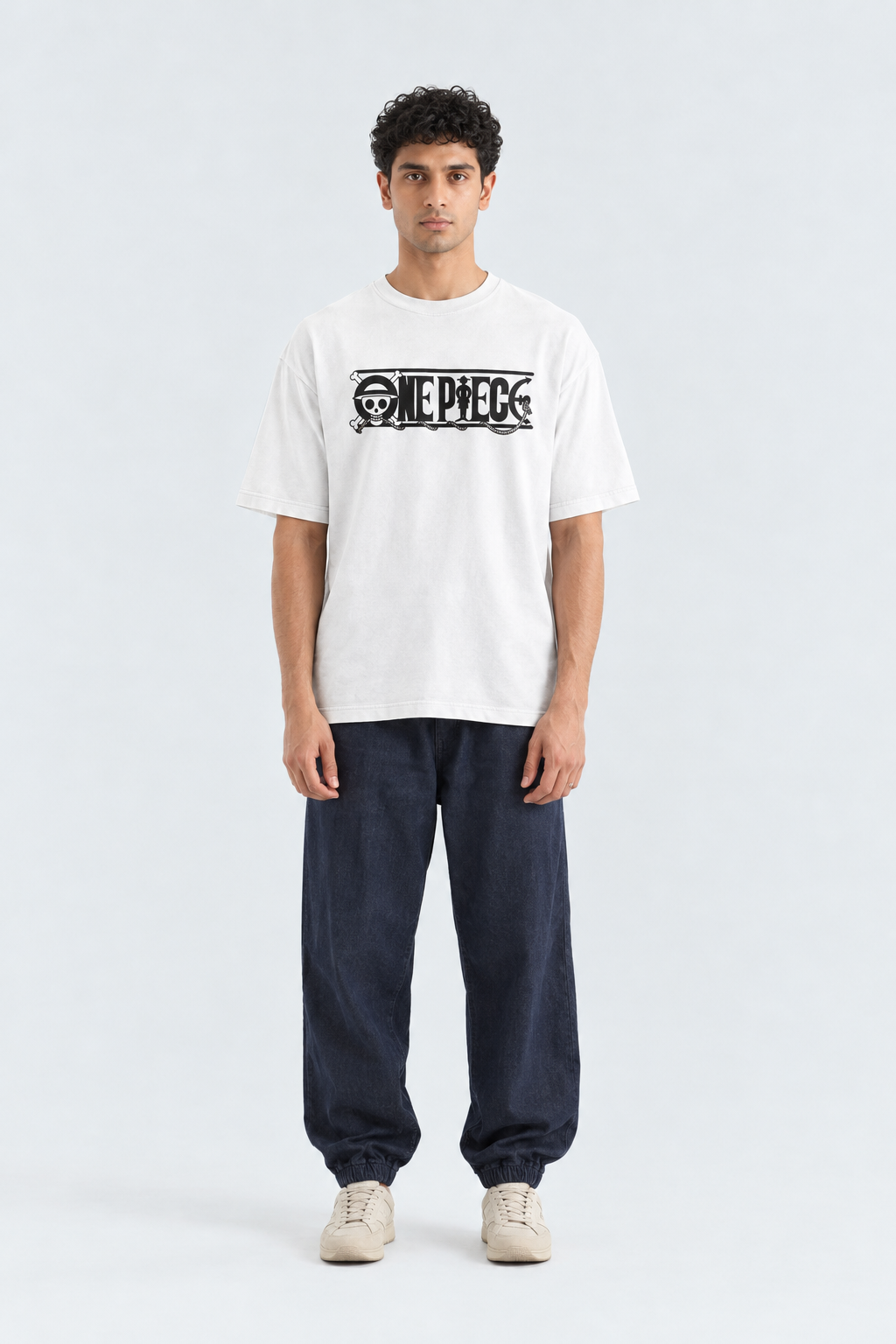 White T-Shirt Law Neon Crix