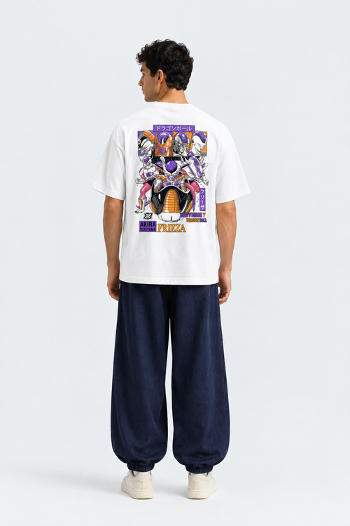 Frieza White T-Shirt Neon Crix