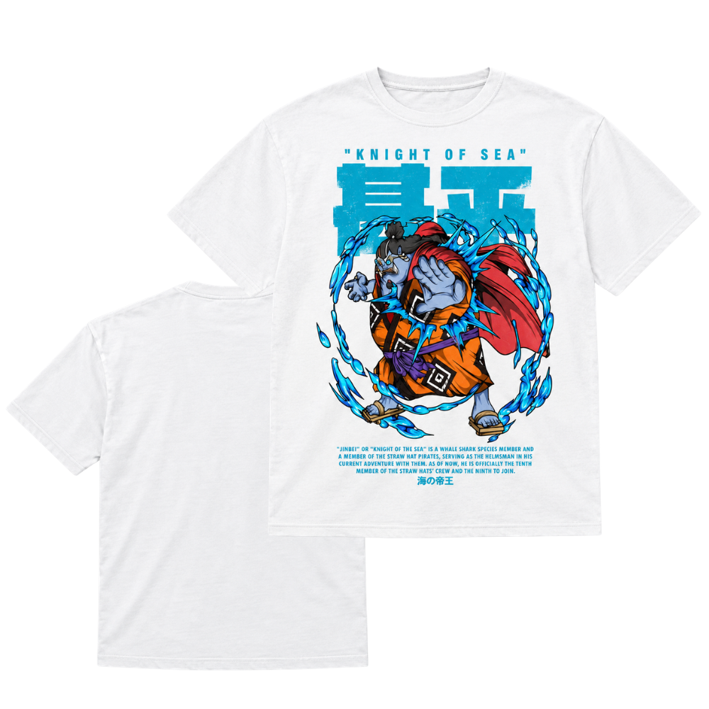 One Piece Jinbe T-Shirt Neon Crix